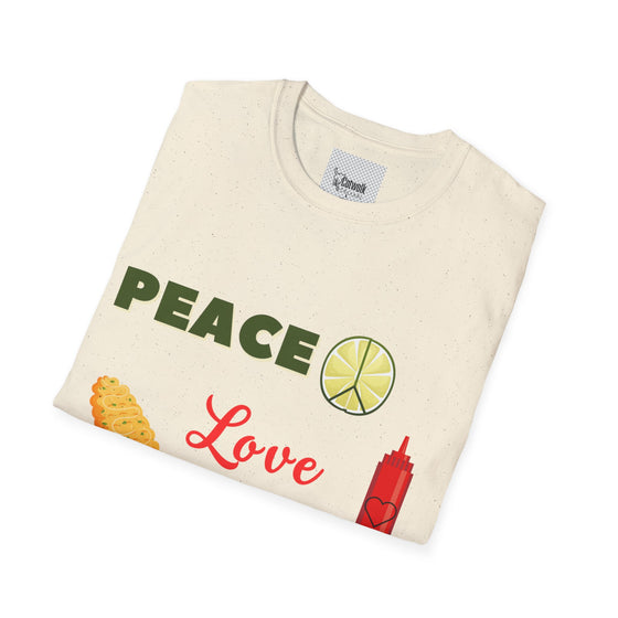 Peace, Love, Elotes Softstyle T-Shirt