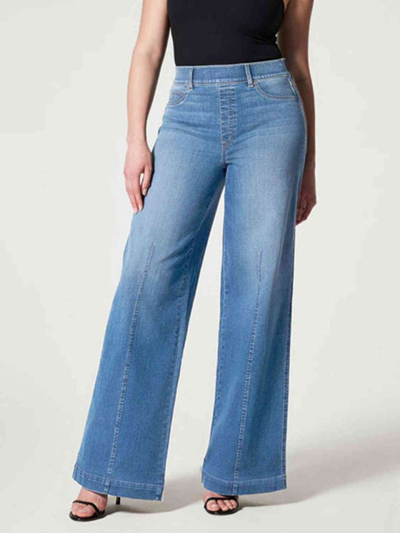 Wide Leg Long Jeans