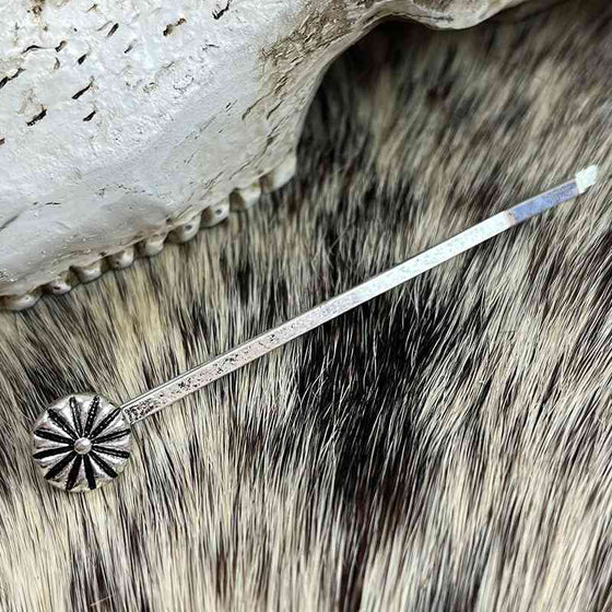 Turquoise Alloy Hairpin